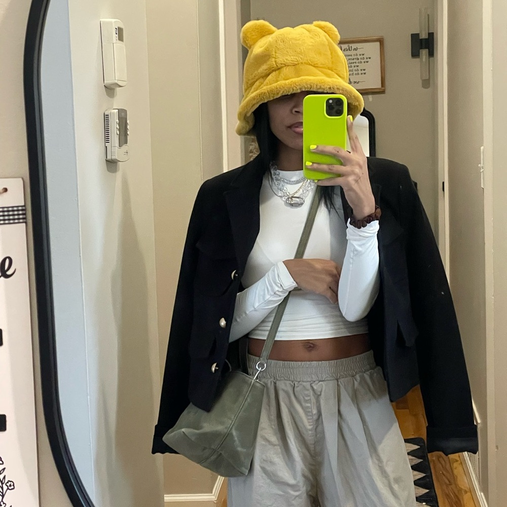 Yellow Hat with Ears